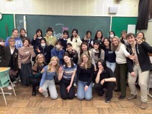 スウェーデン・クララ高校（本校姉妹校）の歓迎会を行いました