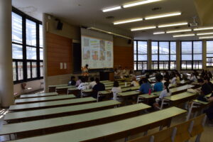 法政大学との高大連携の各種イベントが行われました