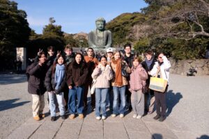 スウェーデンクララ高校生徒　本校訪問＆交流