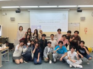 地球市民Ⅱ 「バレーボールからみる高校スポーツの未来」でゲストスピーカーをお招きしました。