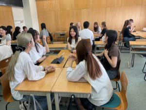 「法政大学韓国留学生との交流会」を実施しました。