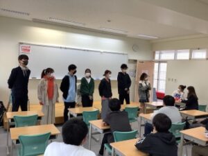 IBコースの前期の様子を報告します