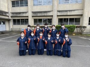 バレーボール部が県大会に出場しました！