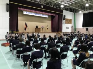 第73回卒業式が行われました