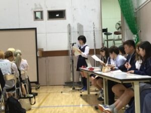 生徒総会が行われました