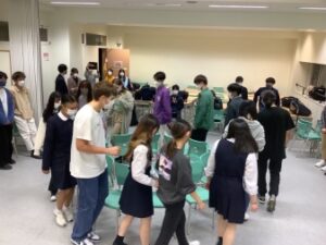 留学生の歓迎会を行いました