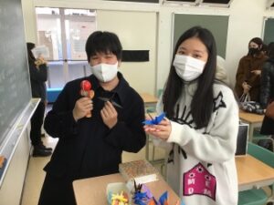 留学生の歓迎会を開催しました